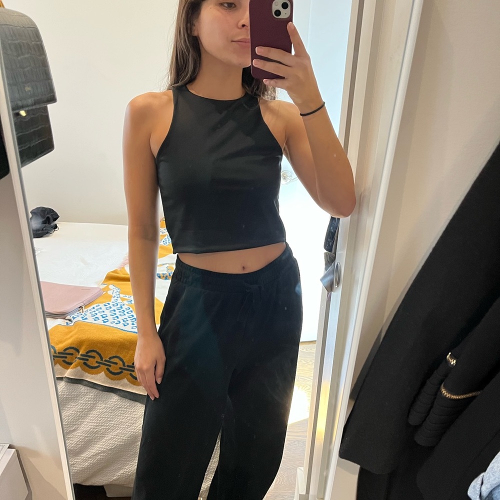 Black Crop Top